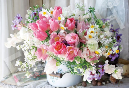 花藝 - 舒緩身心的粉紅色 500塊 (26×38cm)