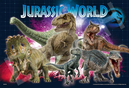 (鐳射閃面)侏羅紀世界 - Jurassic World 300塊 (26×38cm)