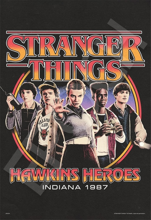 (迷你尺寸) 怪奇物語 Stranger Things - Hawkins Heroes 1053塊 (26×38cm)