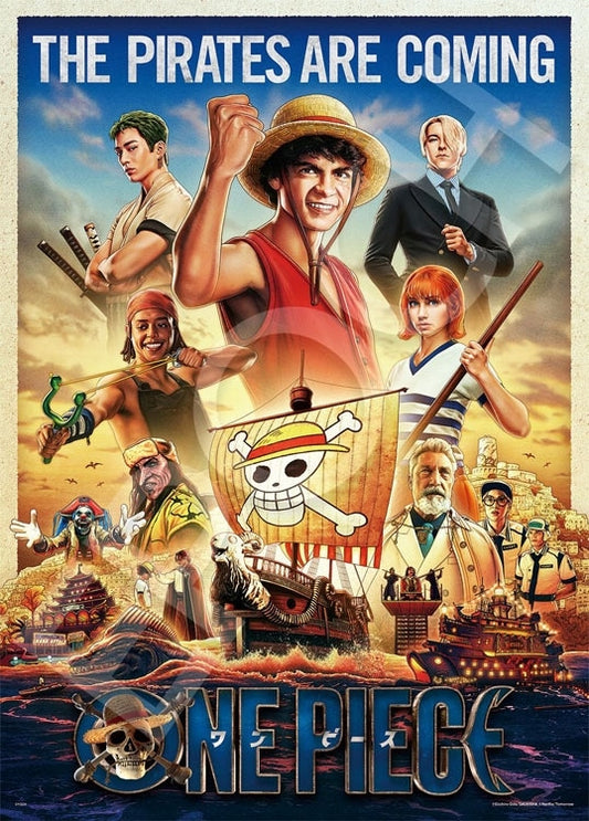 (迷你尺寸) Netflix 真人版《海盜王》- 海盜來襲 2000塊 (38×53cm)