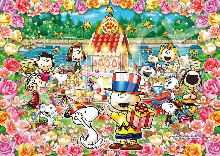 (透明樹脂) 史努比 - 花生週年慶 216塊 (18.2×25.7cm)