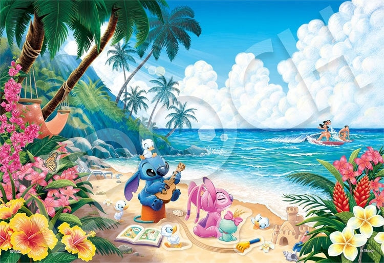 (手作裝飾) 迪士尼 - 史迪仔 Ohana 300塊 (26×38cm)