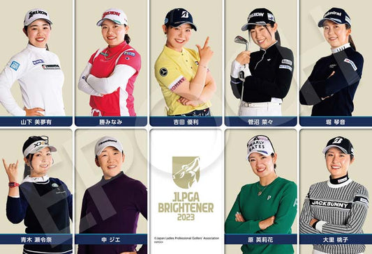 JLPGA BRIGHTENER 2023  - 日本女子高爾夫 300塊 (26×38cm)