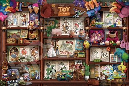 反斗奇兵 -玩具總動員的書架 1000塊 (50×75cm)