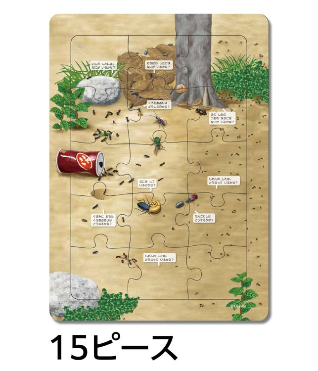 兒童向 - 哈肯拼圖昆蟲 Step 2   15/20/35塊