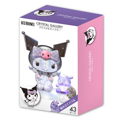 水晶立體 - 可羅米 Kuromi 絲帶 43塊