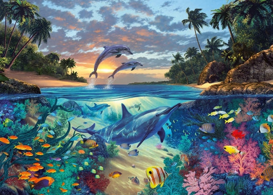 海洋 - 珊瑚海 1000塊 (50×70cm)