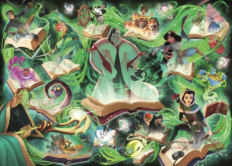 迪士尼 - 全角色 翡翠 1000塊 (50×70cm)