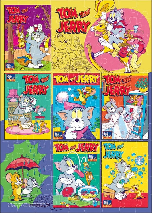 湯姆和傑瑞 Tom & Jerry - 海報藝術收藏 108塊 (18.2×25.7cm)