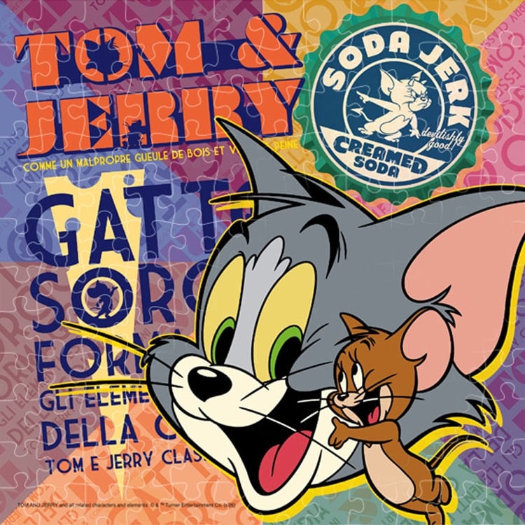 湯姆和傑瑞 Tom & Jerry - 顏色追逐 144塊 (24×24cm)
