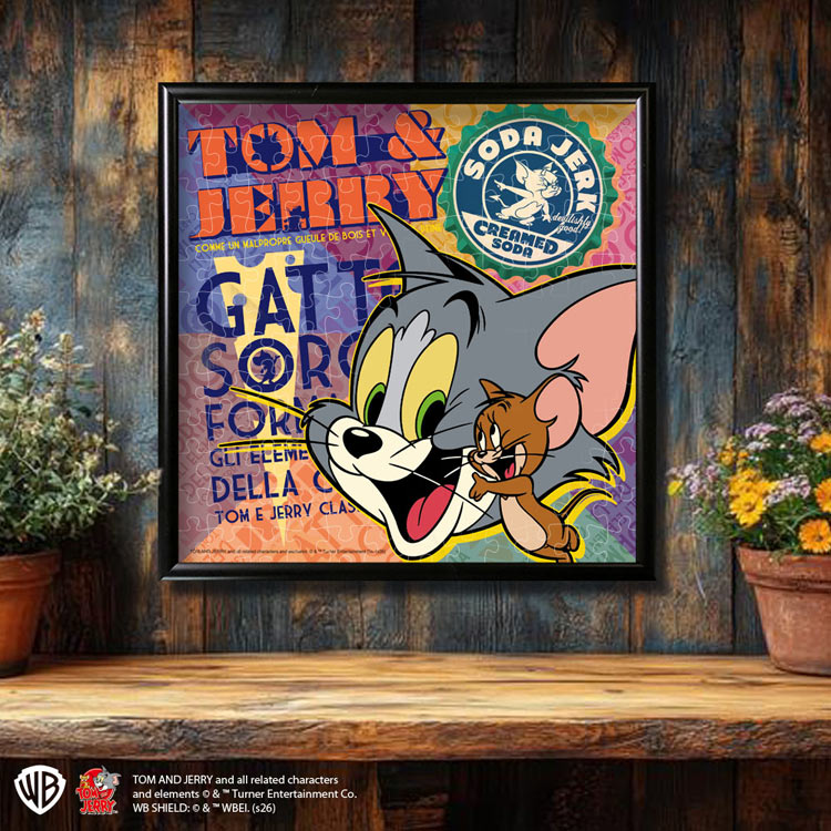 湯姆和傑瑞 Tom & Jerry - 顏色追逐 144塊 (24×24cm)
