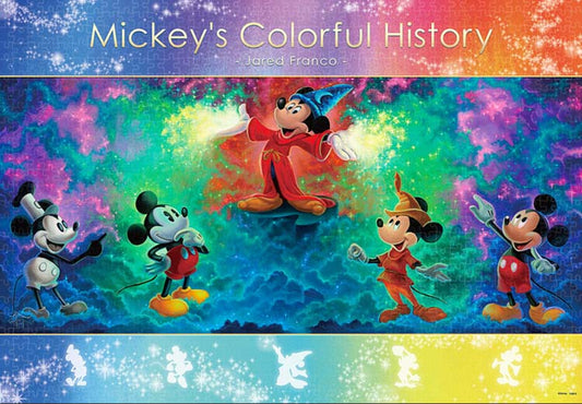 (鐳射閃面) 迪士尼 - 米奇的歷史 1000塊 (51×73.5cm)