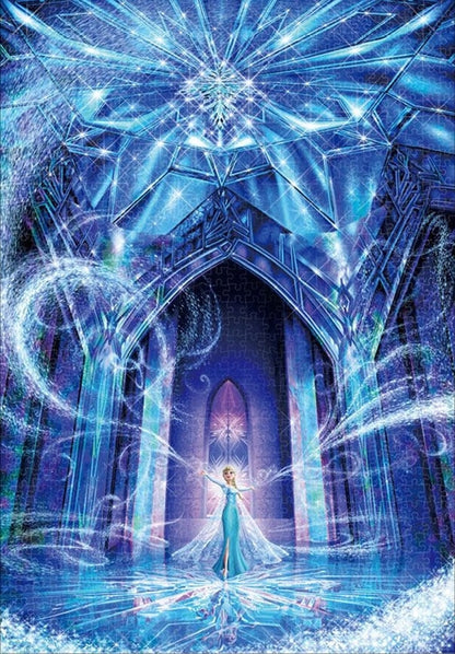 (鐳射閃面)魔雪奇緣 - 真實的自我 1000塊 (51×73.5cm)