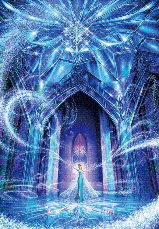 (鐳射閃面)魔雪奇緣 - 真實的自我 1000塊 (51×73.5cm)