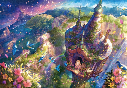 (鐳射閃面) 魔髮奇緣 - 長髮公主奇妙幻想 1000塊 (51×73.5cm)