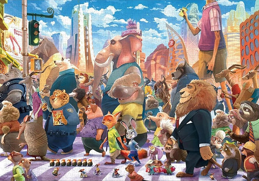 優獸大都會 - 行人穿越道 1000塊 (51×73.5cm)