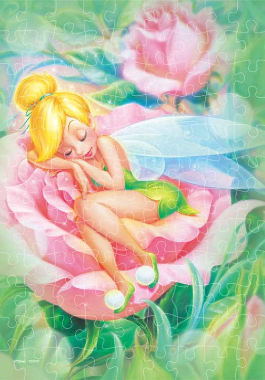 小飛俠與奇妙仙子 - 沉睡在玫瑰叢中 108塊 (18.2×25.7cm)