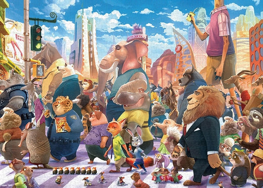 優獸大都會 - 行人穿越道 2000塊 (73×102cm)