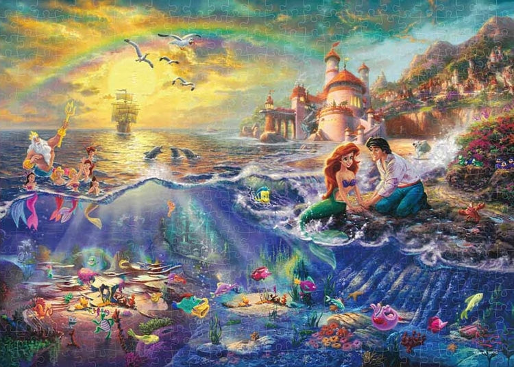 小魚仙 - 永浴愛河 500塊 (35×49cm)