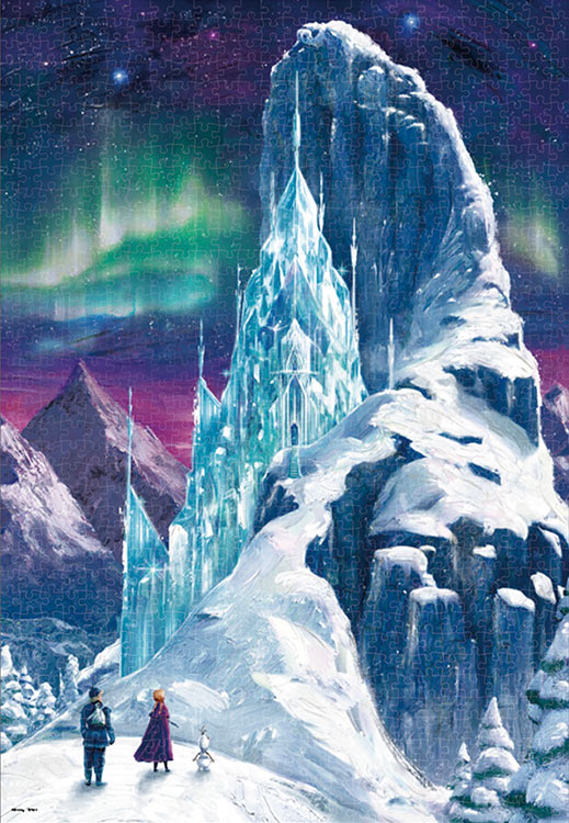 (透明樹脂) 魔雪奇緣 - 冰宮 1000塊 (51.2×73.7cm)