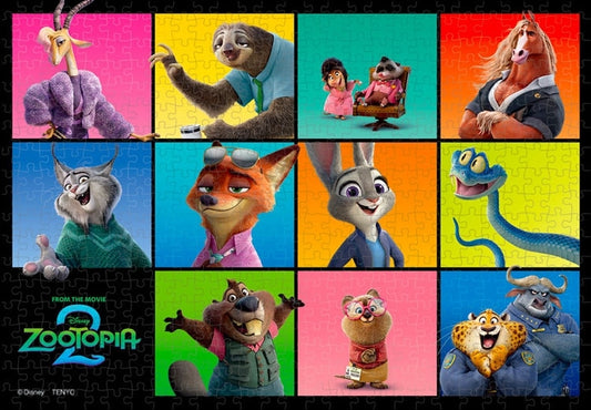 (透明樹脂) 優獸大都會 -  優獸大都會2 500塊 (25×36cm)