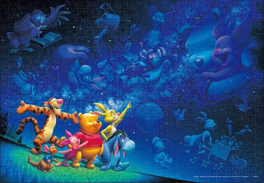 (透明樹脂) 小熊維尼 - 星光幻想曲 500塊 (25×36cm)