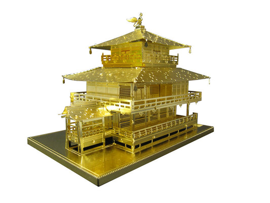 金屬立體 - 黃金系列金閣寺
