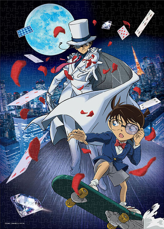 (閃光魔法)名偵探柯南 - 月光下的演出時間  500塊 (35×49cm)