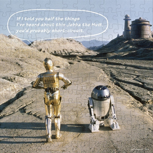 星球大戰 - R2-D2 & C-3PO 套裝 144塊 (24×24cm)