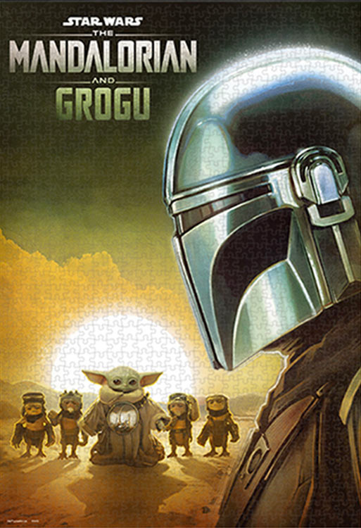 星球大戰 - The Mandalorian AND Grogu 1000塊 (51×73.5cm)