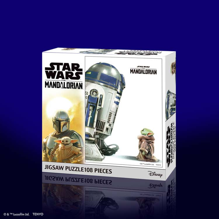 星球大戰 Mandalorian - R2-D2 &Grogu 格羅古 108塊 (18.2×25.7cm)