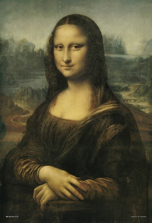 (迷你尺寸) 達文西 - 蒙娜麗莎 1000塊 (26×38cm)