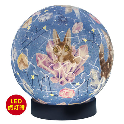 3D球形燈立體 - 達洋貓 時間的流星 61塊