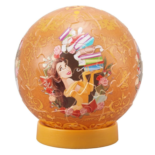 3D 球形拼圖 - 美女與野獸 Belle Luminous Reveal 61塊