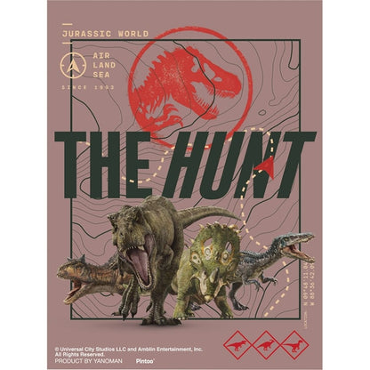 (透明樹脂) 侏羅紀世界 - The Hunt 150塊 (7.6×10.2cm)