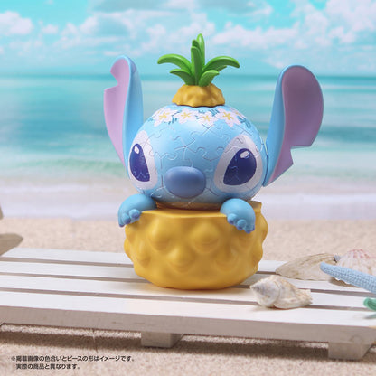 3D 立體拼圖 - 史迪奇與鳳梨 69塊