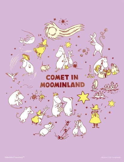 (迷你尺寸) (燙金工藝) 姆明一族 - COMET IN MOOMINLAND 300塊 (16.5×21.5cm)