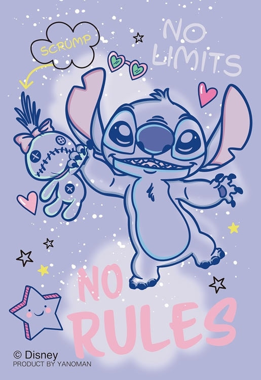 (便攜式拼圖) 迪士尼 -  NO RULES 史迪仔 70塊 (5.9×8.6cm)