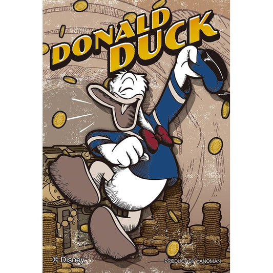 (便攜式拼圖) 迪士尼 - 復古版唐老鴨家族 Donald Duck 70塊 (5.9×8.6cm)