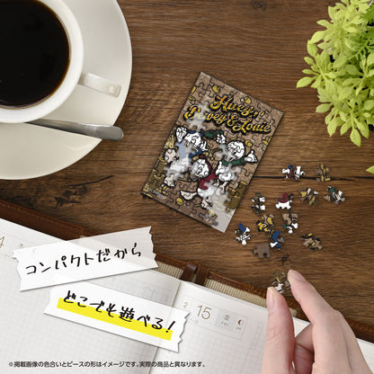 (便攜式拼圖) 迪士尼 - 復古版唐老鴨家族 Huey, Dewey & Louie 70塊 (5.9×8.6cm)