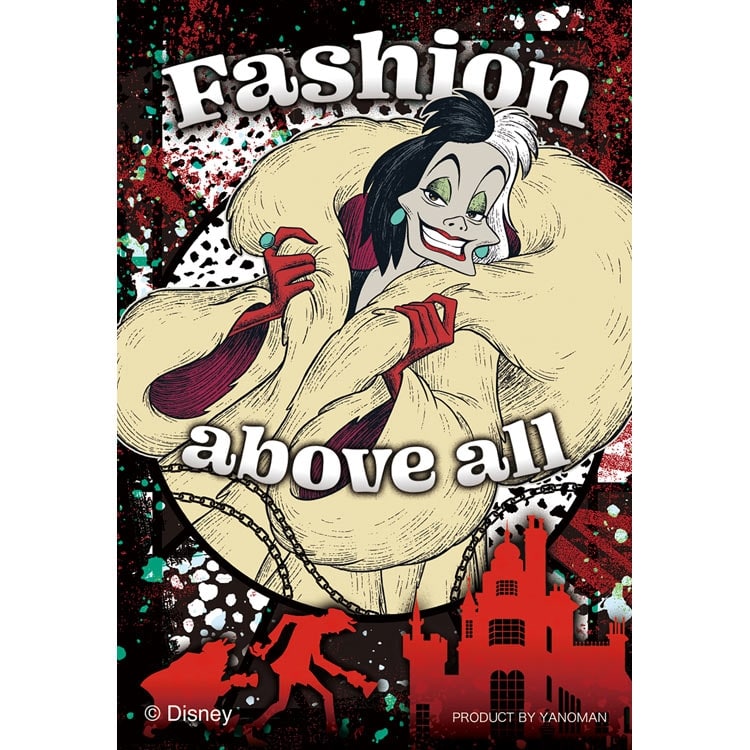 (便攜式拼圖) 迪士尼 - 反派 庫伊拉 70塊 (5.9×8.6cm)