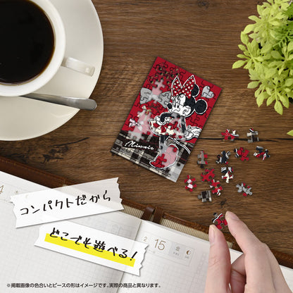 (便攜式拼圖) 迪士尼 - 經典絲帶 Minnie 70塊 (5.9×8.6cm)