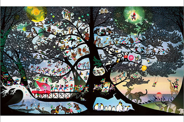 藤城清治 - 2011年的生活樂趣 1000塊 (50×75cm)