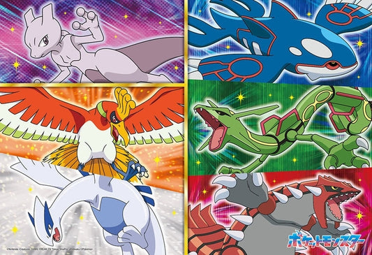 Pokemon 寵物小精靈 - 傳說寶可夢大集合！關都・城都・豐緣篇 100塊 (26×38cm)