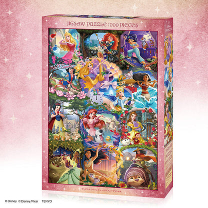 迪士尼公主 - Wonderful Adventure 1000塊 (51×73.5cm) — Jigsaw.jp D1