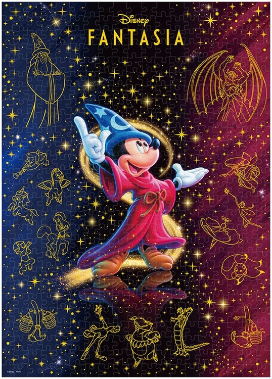 (燙金工藝) 迪士尼 - 米奇閃亮交響曲 500塊 (35×49cm)