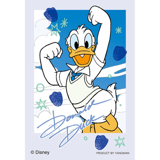 (便攜式拼圖) 迪士尼 - 復古唐老鴨 Donald Duck 70塊 (5.9×8.6cm)