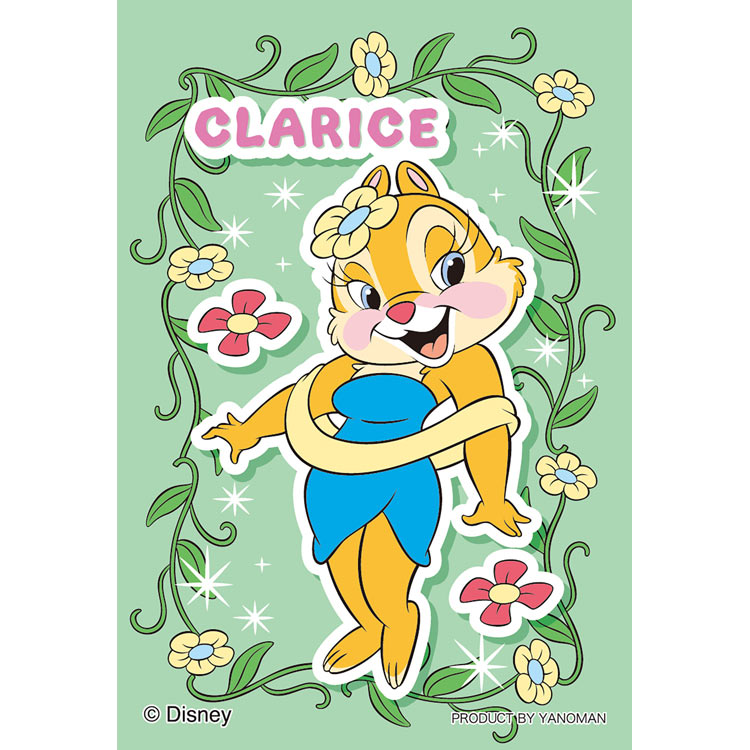 (便攜式拼圖) 迪士尼 - 復古 Clarice Chip & Dale 70塊 (5.9×8.6cm)