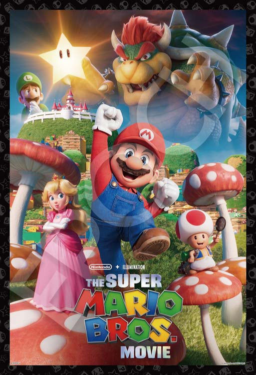Super Mario - 蘑菇王國 300塊 (26×38cm)