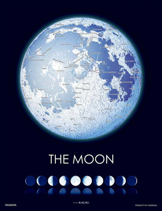 (迷你尺寸)The Moon - 月亮世界 300塊 (16.5×21.5cm)